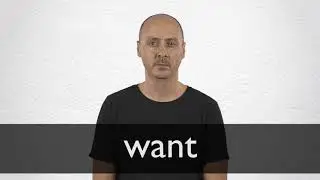 How to pronounce WANT in British English