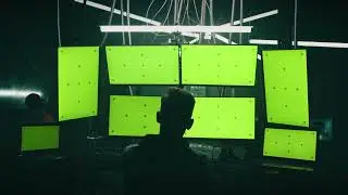Hacker | Green Screen | Screens | Computers | Free Stock Video Footage 4K [ No Copyright ]