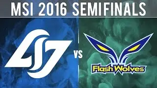 CLG vs FW game 1 - Highlight SemiFinal MSI 2016 (14/5/2016)
