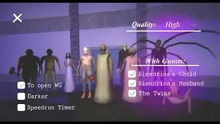 GRANNY THE MALL NEW UPDATE 1.1  ( ALL ENEMIES ) - FULL GAMEPLAY
