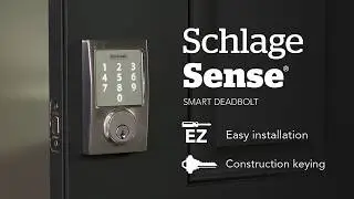 Use Schlage Sense&trade; Smart Deadbolt for Business
