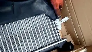 Радиатор thermotec на Opel Astra F двигатель экотек 16 кл.