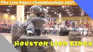 Houston Lion Kings - Team Blue - Phoenix Lion Dance Championships 2021