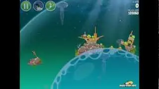 Angry Birds Space Pig Dipper 6-6 Space Eagle Walkthrough