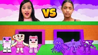 La Pelo en Pausa vs Angi Fire en Dos FILAS 😱 ROBLOX! Reto #3