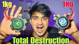 1 KG Vs 1KG Nutbolt Beyblade Battle | Which One Is Strongest ?