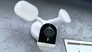 TP-Link - Tapo Проводной прожектор Wi-Fi Камера видеонаблюдения 2K