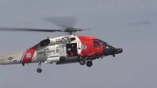 148th Fighter Wing Conducts Water Survival Training With U.S. Coast Guard | Lake Superior, Minnesota