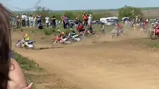 Мотокросс | Старт класса OPEN | г. Минеральные Воды 2022г.