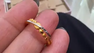 22k 18k 14k Very Light weight Finger Ring Designs /Daily wear Gold Rings/Gold Rings For women/Deeya