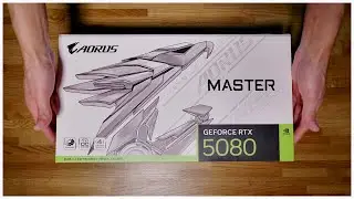 Gigabyte AORUS Master ICE 🧊 Geforce RTX 5080 Unboxing | ASMR 4 NERDS