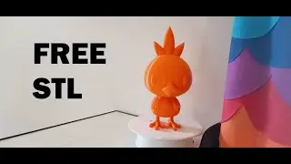 Free Torchic (Pok&eacute;mon) アチャモ 3D File! 🔥