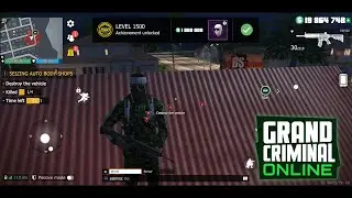 I FINALLY REACHED LEVEL 1500!! 🔥 GAMEPLAY | GRAND CRIMINAL ONLINE