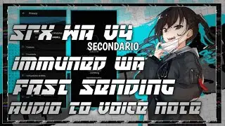 NEW MOD WHATSAPP MALAYALAM SRX V4 || SECANDARIO IMMUNED WA || FAST SENDING || AUDIO TO VOICE NOTE🍒