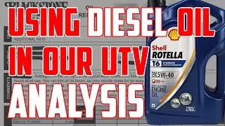 Did This Oil Do Damage To Our UTV? Let's Find Out!