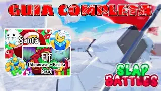 Guia Completa de Como Conseguir los guantes Elf y Santa | Slap Battles | Roblox