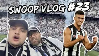 Swoop Vlog #23 | Pies vs Tigers R3, 23 | A Cold, Rainy Win!