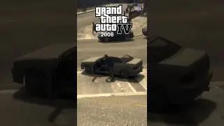 Getting inside the car Physics Comparison GTA EVOLUTION #gta #gta5