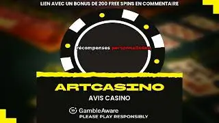 ARTCASINO CASINO AVIS 2025 &ndash; RETRAITS, BONUS, CONDITIONS & CODE PROMO