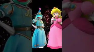 Peach in fortnite #fortnite #mario