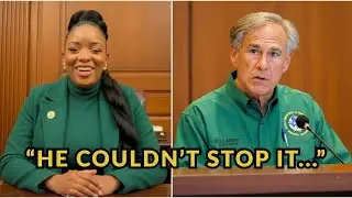 Moment Jasmine Crockett&rsquo;s GRILLING Left Greg Abbott Scrambling Over Trump&rsquo;s Map Plot 😁