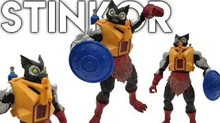 MATTEL Master Of The Universe Revelations STINKOR Action Figure Review