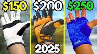The BEST BUDGET Gloves Under $250 in 2025 (CS2 Cheap Glove Skins)
