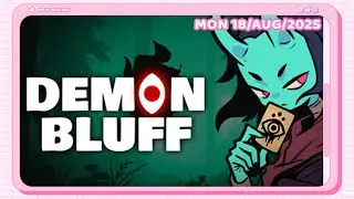 Twitch Livestream | Demon Bluff Playtest [PC]