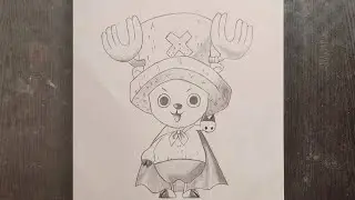 How to Draw Chopper from one piece || Easy Chopper drawing tutorial Step by step 