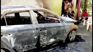 Coal Cartel Torches Bhadrak Man&rsquo;s Car Suspecting Him Police Informer