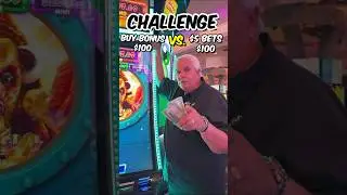 $100 Bonus Buy vs. $5 Spins! Fast Risk or Slow Win? #slots #casino #bonusbuys