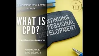 What is CPD for Queensland Real Estate agents?