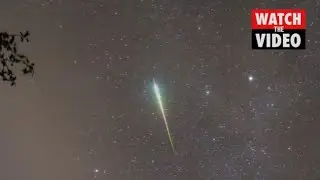 Fireball Smashes Into Atmosphere During Orionids Meteor Shower