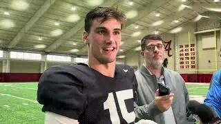 Интервью с квотербеком Алабамы Тай Симпсоном | Auburn Game Week