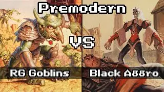 RG Goblins VS Black Aggro. [Premodern MTG]