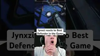 Jynxzi Reacts to Best Defender in Rocket League 🛡️ #jynxzi #rocketleague #reaction #best #defender