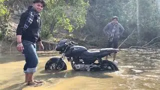 Sunday ride pulser180 splender bullet 350 full offroading #rider #motovlog #bikeriding 