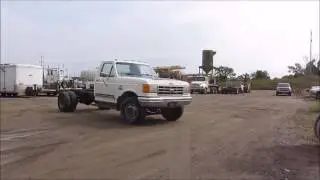 1990 Ford F450 Super Duty truck cab and chassis for sale | sold at auction October 1, 2014