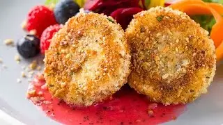 Fried Goat Cheese Salad