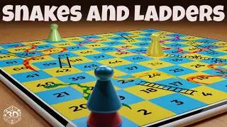 How To Play Snakes And Ladders | Step-by-Step 3D Tutorial