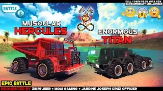 Off The Road Muscular Hercules vs Enormous Titan Epic Battle OTR | Android New Gameplay Infinite