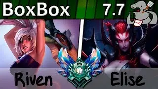 BoxBox - Riven vs Elise - Jungle - Diamond S7 | 51