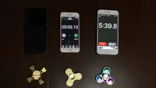 Fidget Spinners Competition (which one spins the longest)