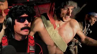 DrDisrespect Reacts to 80s Action Heroes Trailer | Warzone