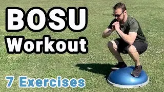 Bosu Workout // Best 7 Exercises