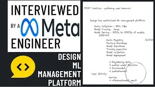 Design a Centralized ML Management Platform: System Design Interview with a Meta Engineer