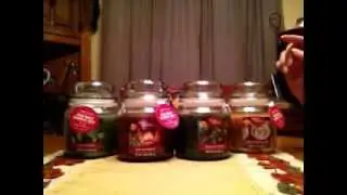 Better Homes & Gardens Winter 2013 Candles!!