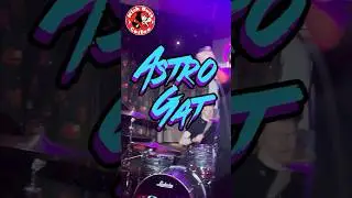 Astro Gat playing the small stage 12/16/23 Kick Butt Coffee Austin Texas.