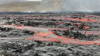Fagradalsfjall lava flows Aug. 6, 2021