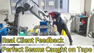 XP1440-10C Laser Welding Robot in Action#weldingmachine #laserwelding #lasercutting